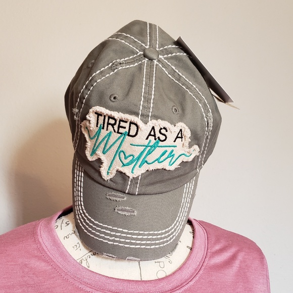 LAST ONE!! Tired As A Mother Hat - Picture 2 of 2